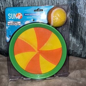 Velcro catch ball set